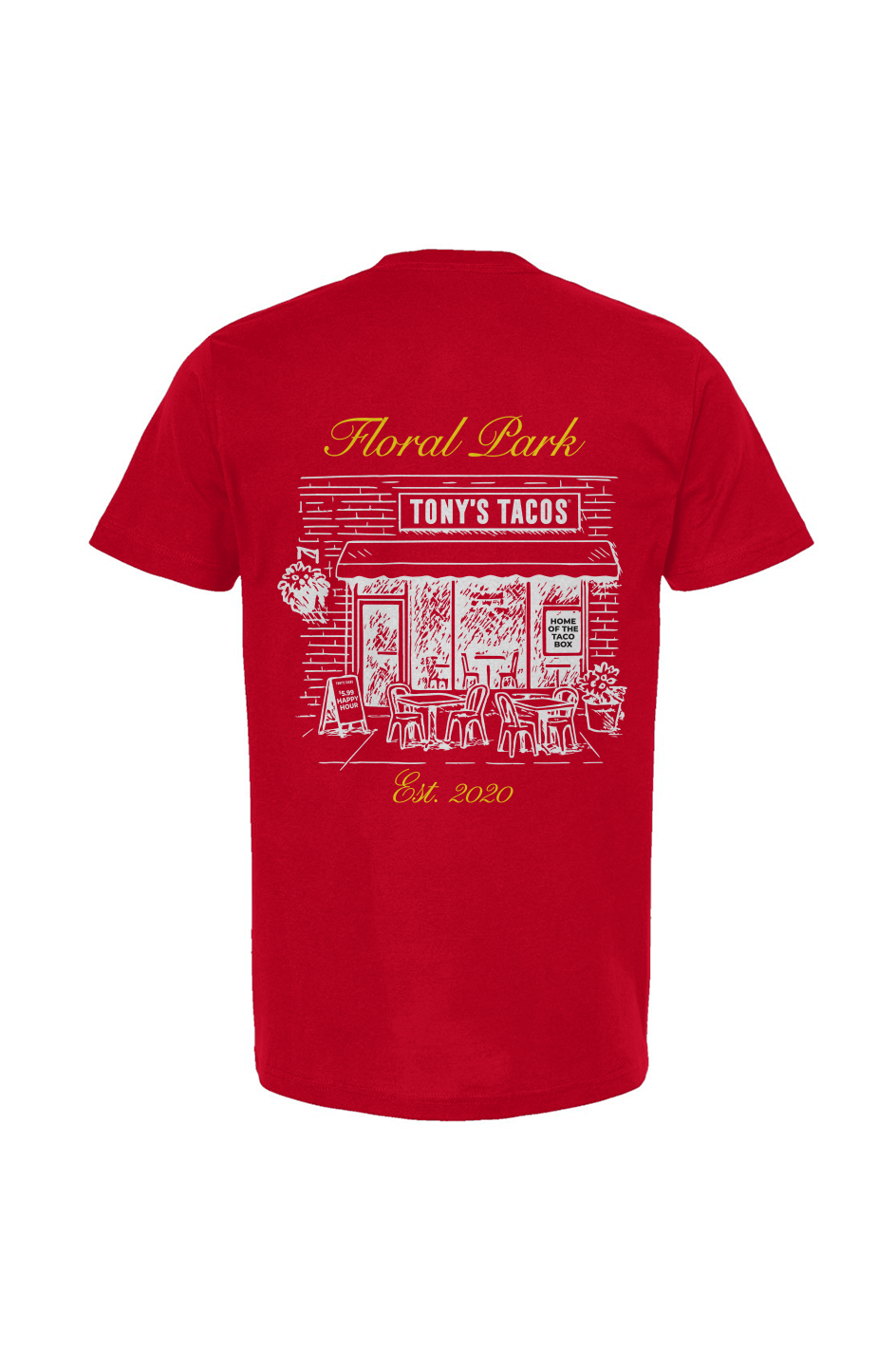 Red Tultex Unisex T Shirt