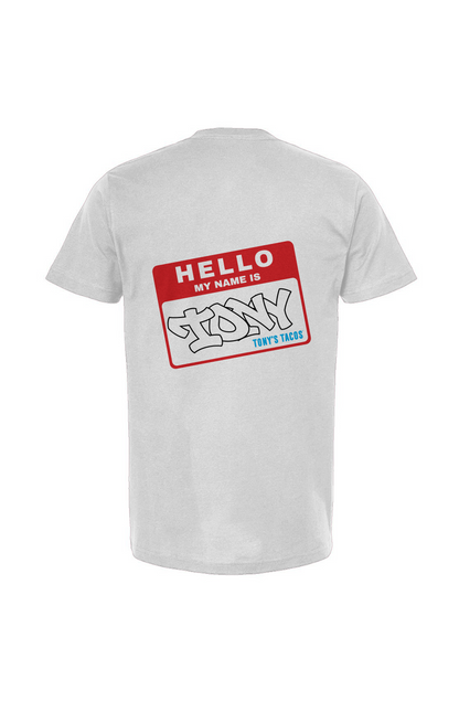 Hello, My Name is Tony T-shirt