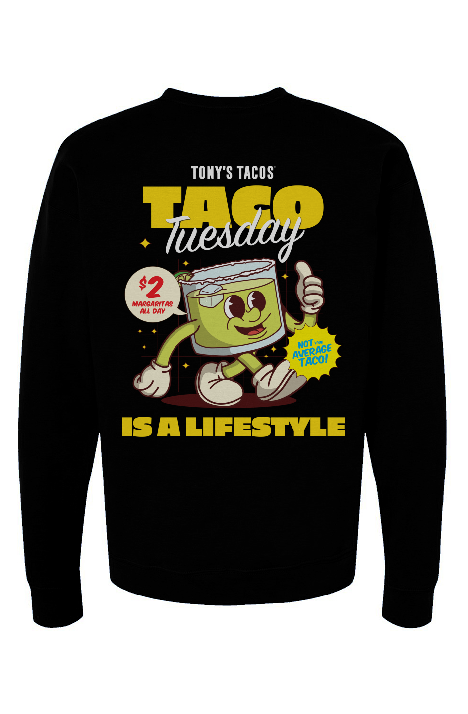 Taco Tuesday Lifestyle Crew Neck